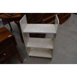 A painted ply shelf, width approx. 52cm