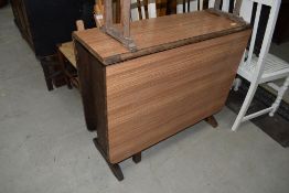 An early to mid 20th Century formica topped gateleg table