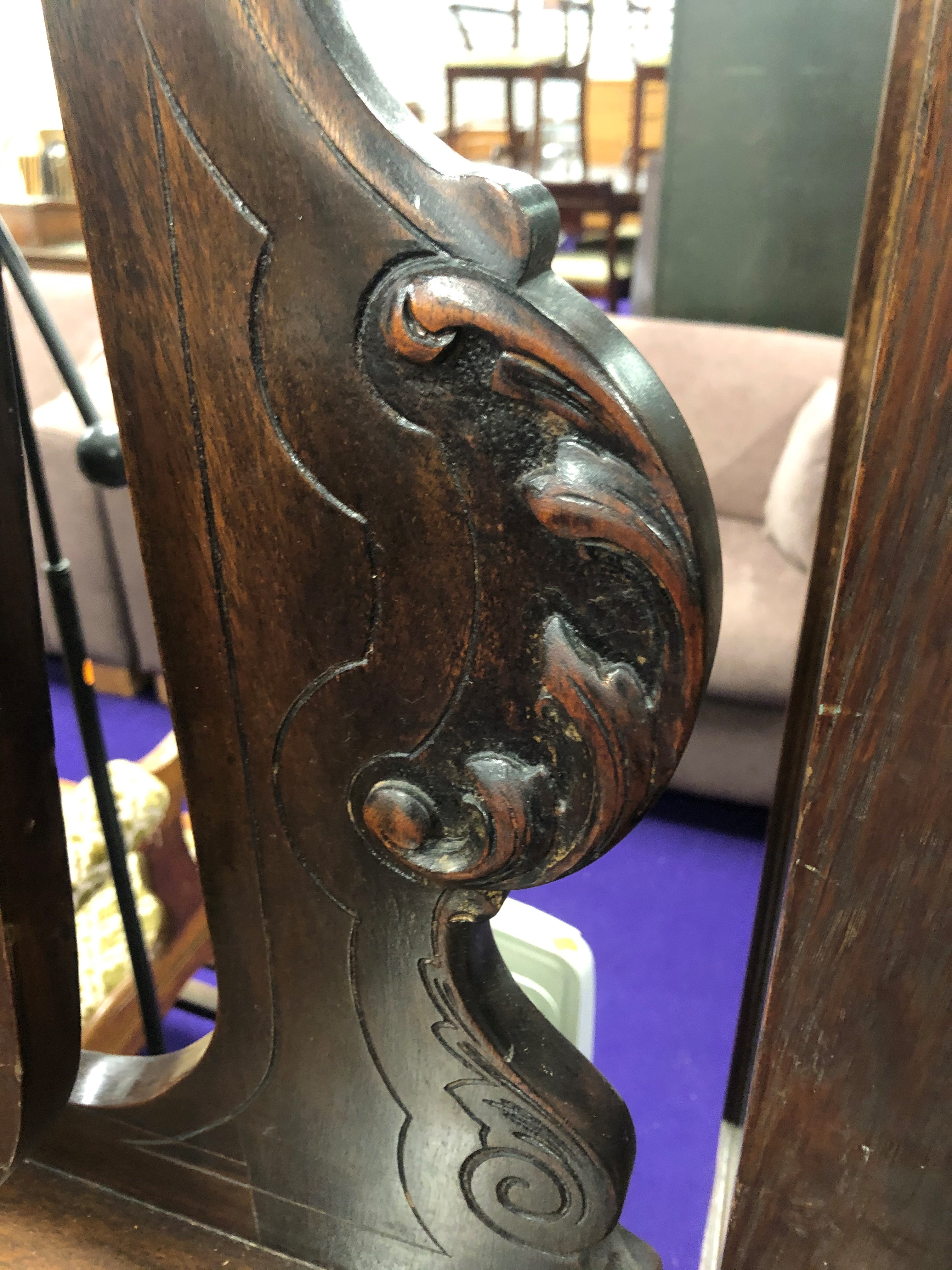 A Victorian style mahogany duchess dressing table, width approx. 122cm - Image 3 of 5