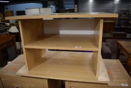 A modern laminate TV stand