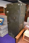 A vintage metal cabinet, for that industrial look, height approx. 153cm