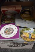 A selection of ceramic display plates including Wedgwood approx 15 plates