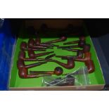 A selection of tobacco smokers pipes including Walnut burr and named brands approx 20 pipes