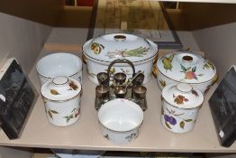 A selection of kitchen and table wares by Royal Worcester in the Evesham design