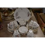 A part tea service by Windsor in the Eastern Melody design approx 21 pieces