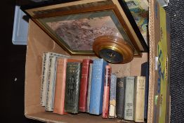 A selection of vintage volumes and reference books including Rudyard Kipling