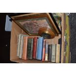 A selection of vintage volumes and reference books including Rudyard Kipling