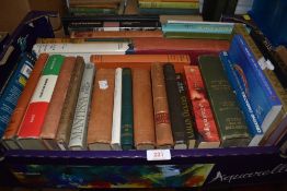 A selection of text and reference books including history and geographical interest