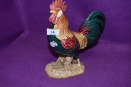 A Beswick cockerel figure Leghorn 1985 in good condition throughout