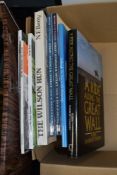 A selection of text and reference books including local interest guide books