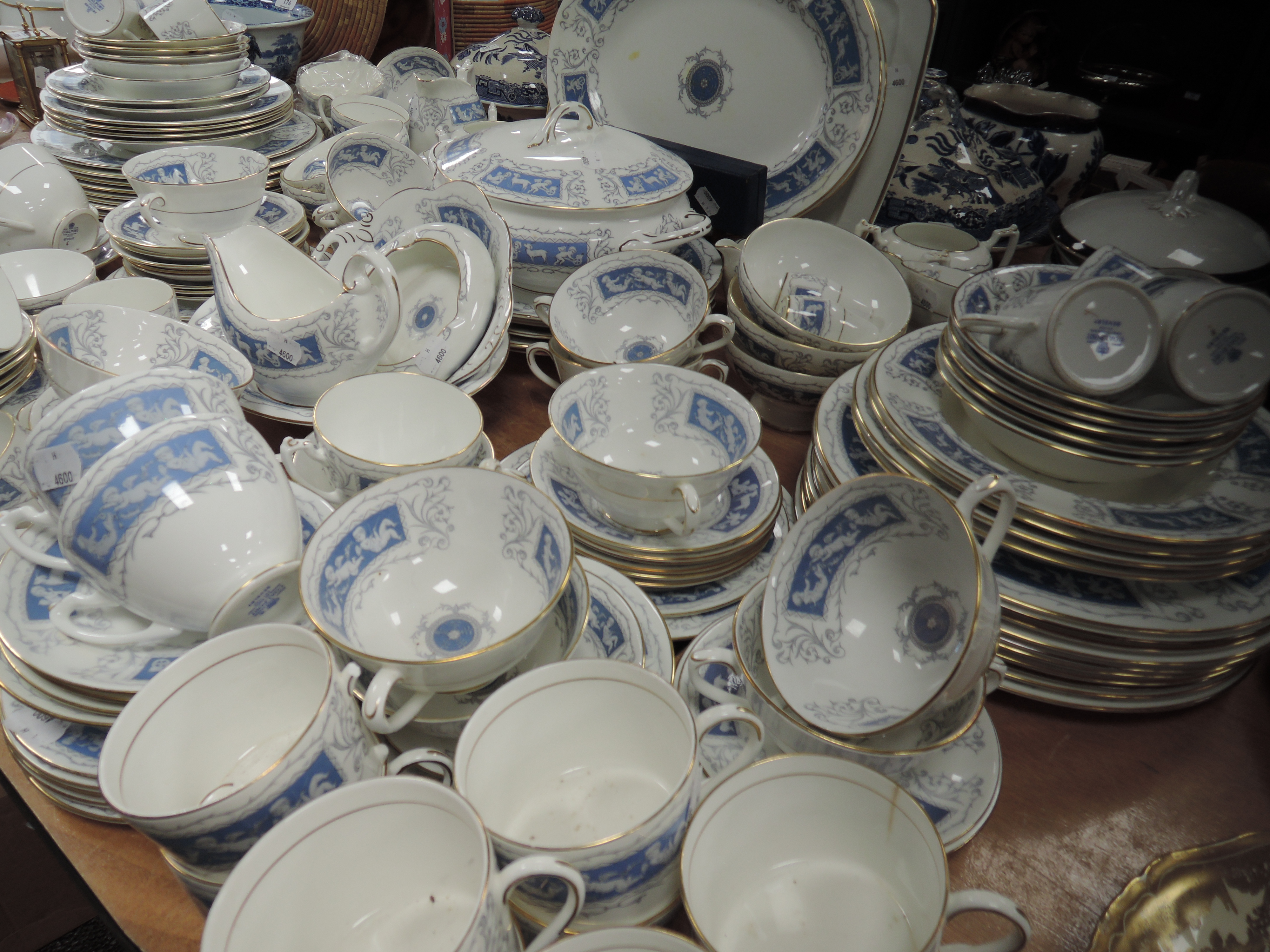 An extensive part tea dinner and coffee service by Coalport in the Revelry design little wear to - Image 4 of 4