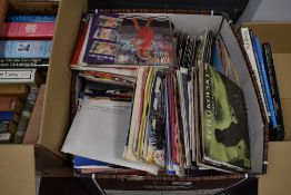 A selection of 7inch vinyl records and singles