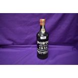 A bottle of Niepoort Colheita Port 1952, with original Wax seal and paper label numbered 266848