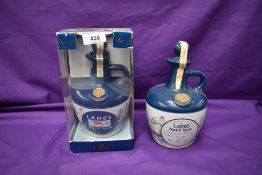 Two ceramic flagons of Lambs Navy Rum, Alfred Lamb 750ml, 40% vol, in box and Special Flagon