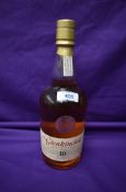 A bottle of Glenkinchie 10 Year Old The Edinburgh Malt Lowland Scotch Whisky, 43% vol, 70cl