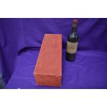 A bottle of Chateau-Margaux 1957 Premier Grand Gru-Classe, in original box