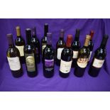 A box containing 12 bottles of mixed wines from 4 Seasons (Laithwaites) from 2000 comprising Il