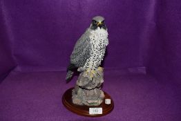 A Figure by Russell Willis Birds Peregrine falcon in good condition