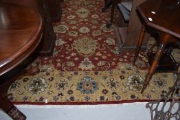 A traditional room size rug/carpet square, approx. 305 x 240cm