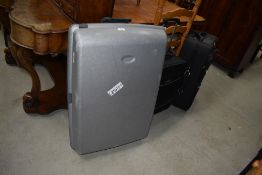 Two travel cases and a hard bodied suitcase by Carlton