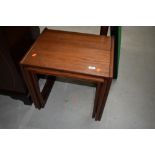 A mid century nest of teak tables, G Plan