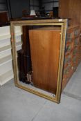 A vintage gilt picture frame, approx. 118 x 88cm