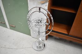 A modern chandelier style table lamp, as new , boxed