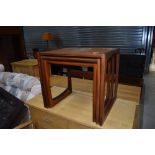 A mid century nest of teak tables, G Plan