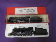 Two Airfix & Mainline 4-6-0 Loco & Tenders, BR Royal Scot 46100 and 75006, both part boxed