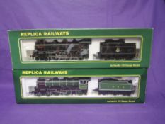 Two Replica Railways 00 gauge 4-6-0 Loco & tenders, Ourebi 61026, boxed 11011 and Springbok 1000,