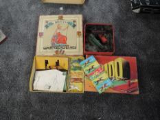 A 1940's Chad Valley The Britannia Compendium of Games no2 about 50 games, a later Chad Valley