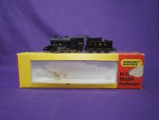 A Hornby Minitrix N gauge 2-6-0 LMS Loco & Tender 46400, boxed N202