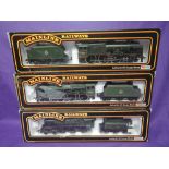 Three Mainline 00 gauge 4-6-0 Loco's & Tenders, Prince of Wales Volunteers 46137, boxed 37093, Royal