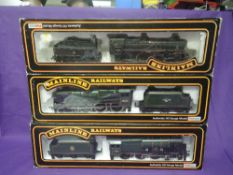 Three Mainline 00 gauge 4-6-0 Loco's & Tenders, Prince of Wales Volunteers 46137, boxed 37093,