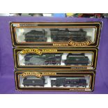 Three Mainline 00 gauge 4-6-0 Loco's & Tenders, Prince of Wales Volunteers 46137, boxed 37093,