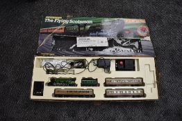 A Hornby 00 gauge Electric Train part Set, The Flying Scotsman R778 comprising, LNER 4-6-2 loco &