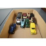 Nine modern Corgi (Gt.Britain & China) diecast advertising vehicles including Signsmith, Mitchell'