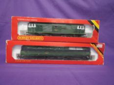 Two Hornby 00 gauge Diesel Locomotives, Hymek D7063, boxed R074 and BR D1738, boxed R863