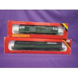 Two Hornby 00 gauge Diesel Locomotives, Hymek D7063, boxed R074 and BR D1738, boxed R863