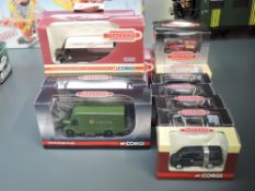 Sisteen Corgi mixed scale Trackside series diecast vehicles, all boxed