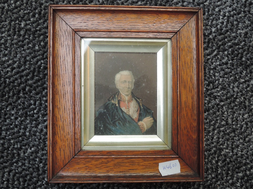 A selection of prints, portrait studies, inc Duke Of Wellington, 10 x 8cm, plus frame and glazed - Image 2 of 2