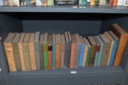 Travel and associated literature. 20th century selection, cloth bound. Condition mixed. (26)