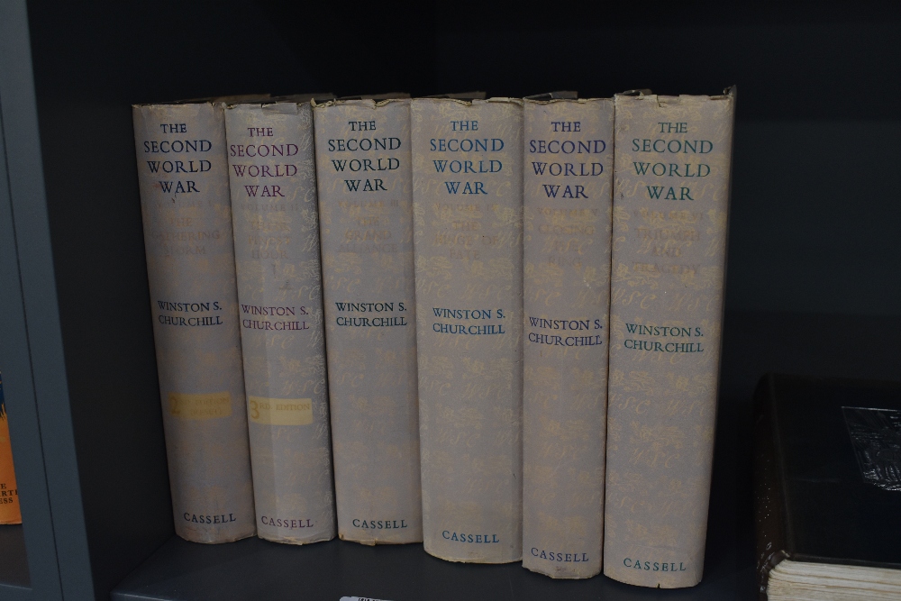 Churchill, Winston S. - The Second World War. Six volumes, mixed impressions: Vol. I - 1949, 2nd;