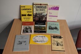 Lancaster and Carnforth Railways interest. Softback selection. (9)