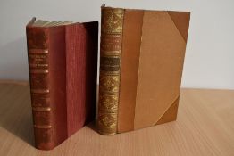 Bindings. The Collected Poems of Rupert Brooke (1921), in half calf by Riviere & Son, rubbed.