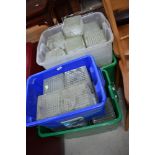 A large quantity of glass blocks, each approx. 14.5cm square and 10cm deep , approx 60-70 blocks