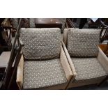 A nice quality canework three piece conservatory or lounge suite