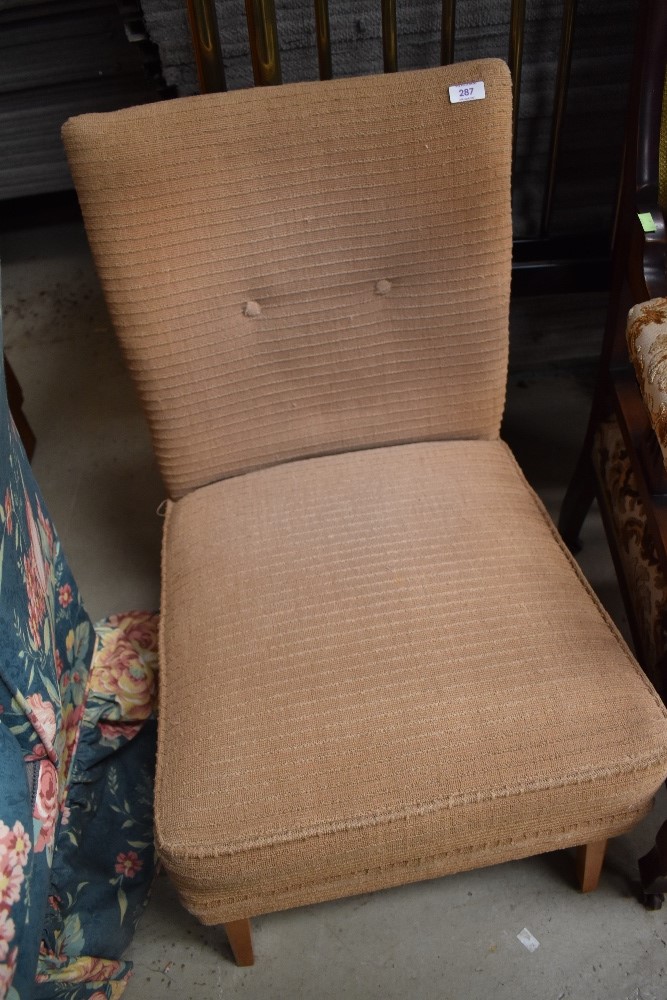 A vintage nursing chair