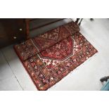 A Persian style rug, approx. 160 x 112cm