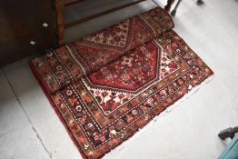 A Persian style rug, approx. 160 x 112cm